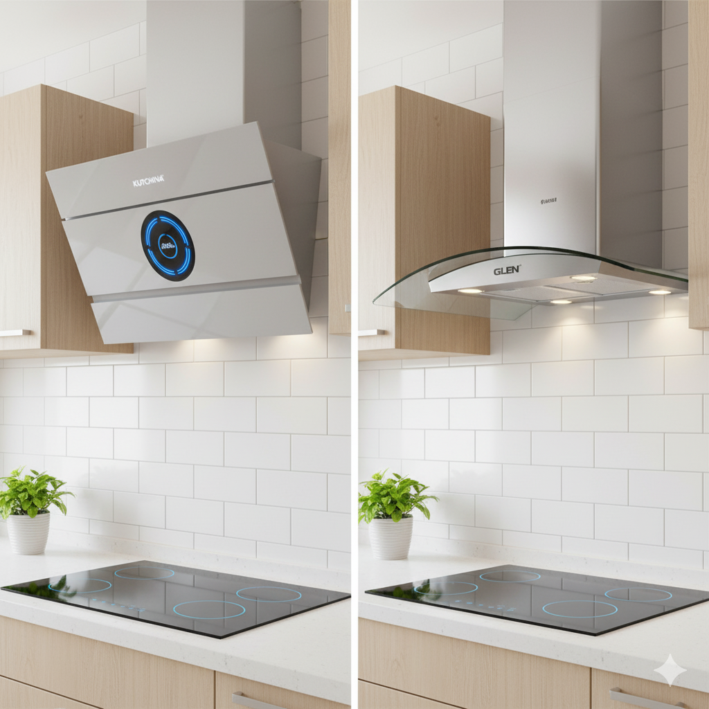 कुचीना या ग्लेन: 2025 में रसोई के लिए कौन सी चिमनी है बेस्ट?