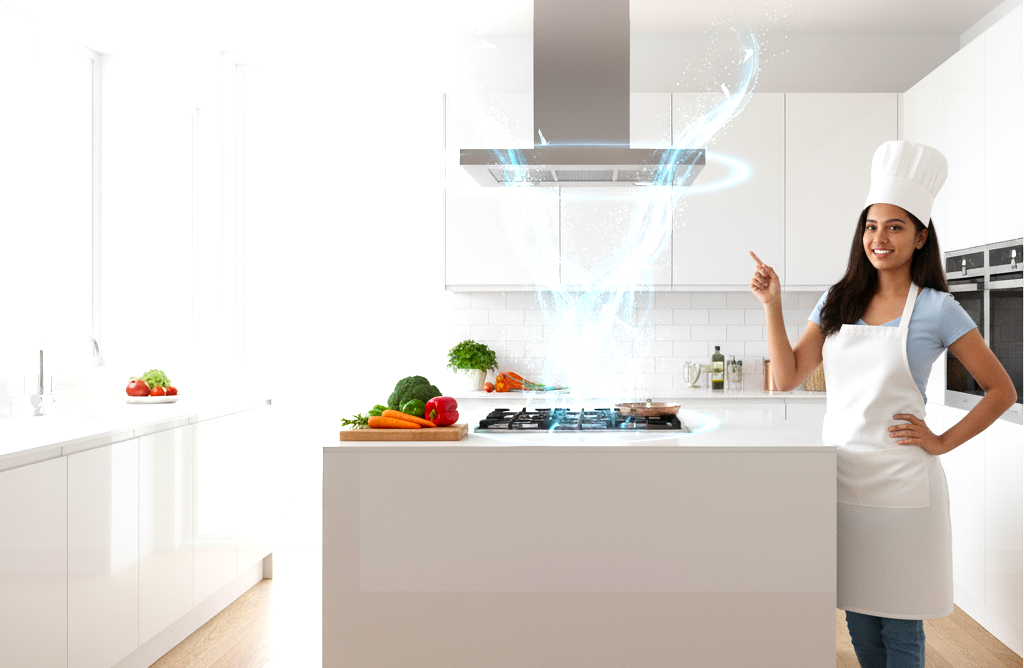 रसोई के लिए सही सक्शन क्षमता वाली चिमनी कैसे चुनें?